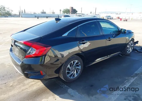 2017 Honda Civic Ex from USA, damaged, VIN 2HGFC2F72HH558085